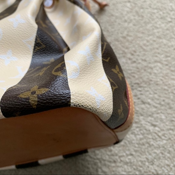 Louis Vuitton monogram rayures petit noe handbag - Picture 8 of 11